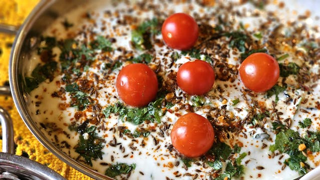 Cucumber Tomato Raita